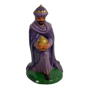 Vintage HOLLAND MOLD Kneeling Wise Man King Myrrh NATIVITY Figure Replacement